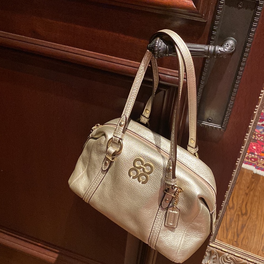 Coach mini bag never used